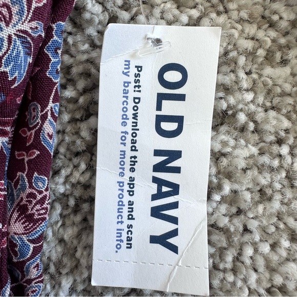 NWT Old Navy Smocked Floral Dress Size Small | Boho Cottagecore Spring Garden - Picture 9 of 10